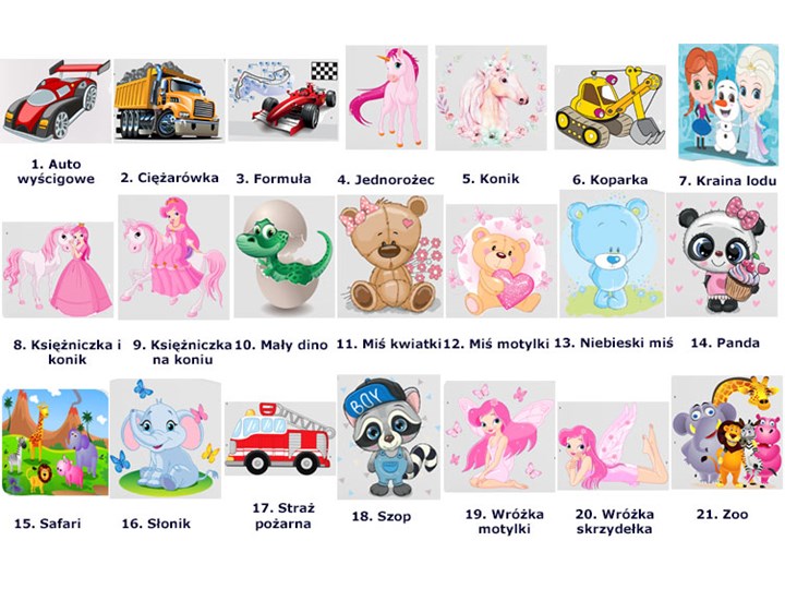 Łóżko dla dziewczynki z materacem Happy 2X mix 80x180 - różowe Styl Skandynawski Z szufladą Płyta meblowa Pojedyncze Z barierką Rozmiar materaca 80x180 cm