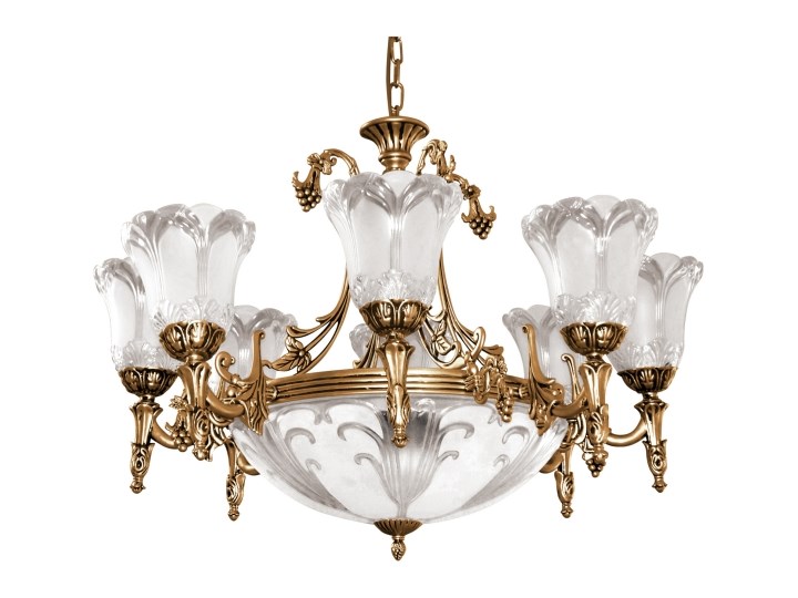 Klasyczny żyrandol Szklana Lampa Wisząca Do Salonu W Mde 6116 83