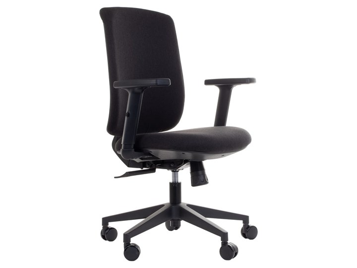 Fotel Ergonomiczny ZN-605-B Tkanina Tworzywo sztuczne Drewno Wysokość 95 cm Typ Tapicerowane