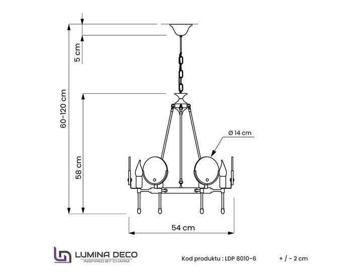 NOWOCZESNY ŻYRANDOL KRYSZTAŁOWY MONTEGO W6 Szkło Lampa z kryształkami Lampa z abażurem Metal Lampa z kloszem Pomieszczenie Salon