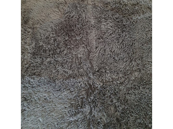 Pościel futrzana PFJ-001 Plusz Kolor Szary 200x220 cm Bawełna Wzór Jednolity