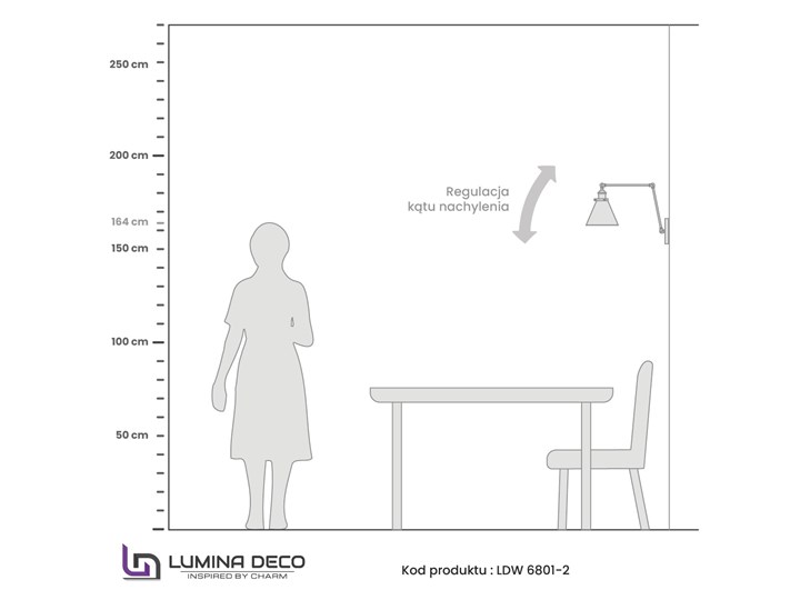 KINKIET LAMPA ŚCIENNA LOFT NUBI PRO GREY W2 Kinkiet z kloszem Szkło Metal Styl Industrialny Kinkiet z abażurem Kategoria Lampy ścienne