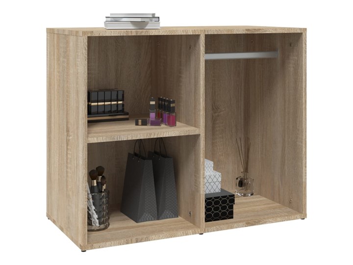 vidaXL Szafka, dąb sonoma, 80x40x65 cm, materiał drewnopochodny Szerokość 80 cm Głębokość 40 cm Styl Nowoczesny