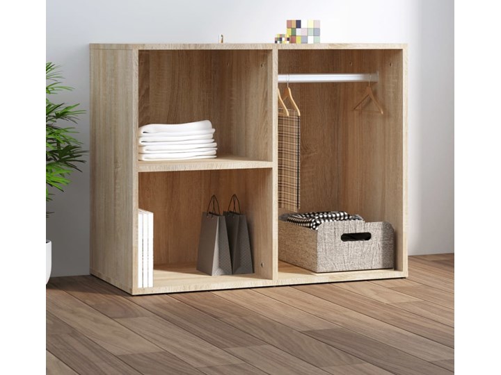 vidaXL Szafka, dąb sonoma, 80x40x65 cm, materiał drewnopochodny Głębokość 40 cm Szerokość 80 cm Kategoria Szafki i regały