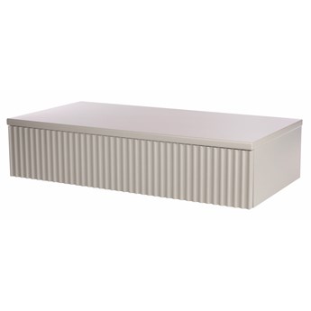 SELSEY Toaletka Lonidos 80x35 cm wisząca szara lamele