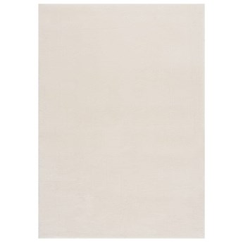 vidaXL Miękki dywan shaggy z możliwością prania, 120x170 cm, kremowy