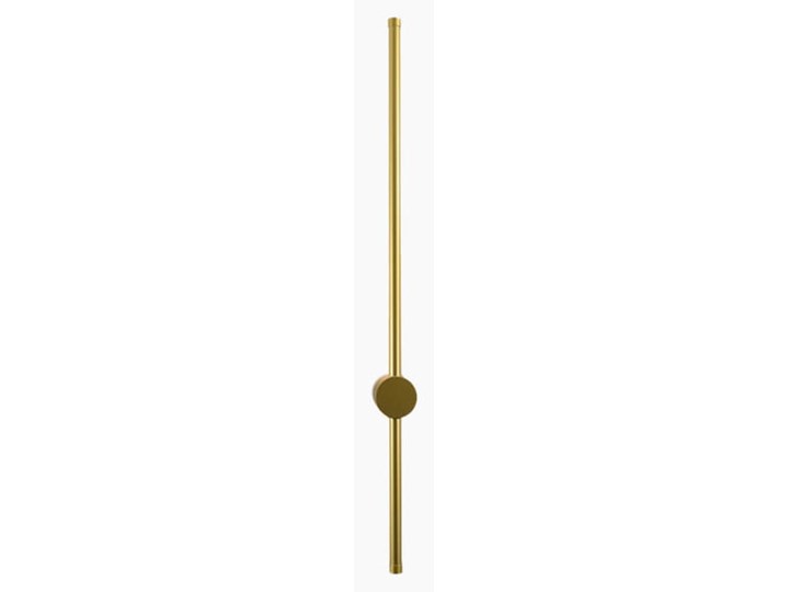 Harper W2 Gold • minimalistyczna lampa ścienna sufitowa LED wys. 100cm złota Kinkiet LED Metal Styl Nowoczesny