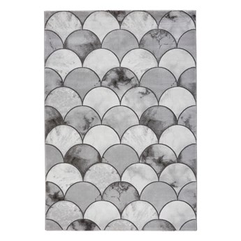 Szaro-srebrny dywan 170x120 cm Craft – Think Rugs
