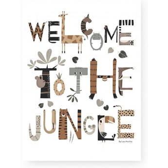 Welcome to the jungle, plakat A3