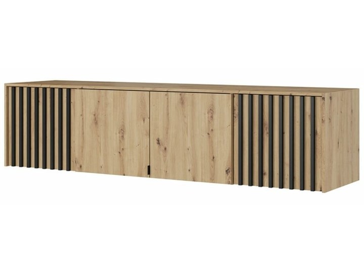AMDK Szafa Nelly 4D z lustrem Dąb artisan Płyta laminowana Tworzywo sztuczne Szerokość 206 cm Drewno Głębokość 51 cm Wysokość 200 cm Płyta MDF Kategoria Szafy do garderoby