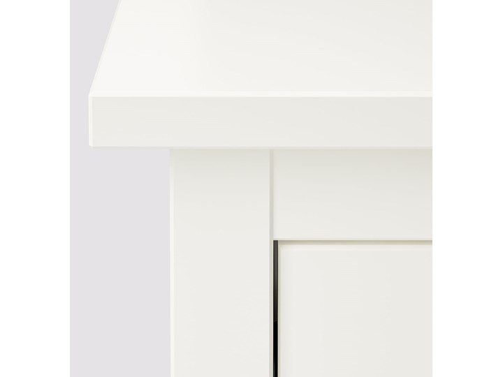 IKEA HEMNES Szafka na buty, 2 przegrody, biały, 89x30x127 cm Płyta laminowana Kategoria Szafki i regały Sosna Drewno Płyta meblowa Szerokość 89 cm Płyta MDF Tworzywo sztuczne Głębokość 30 cm Styl Tradycyjny