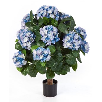 Sztuczna Hortensja Niebieska - Produkt Premium - 62 cm