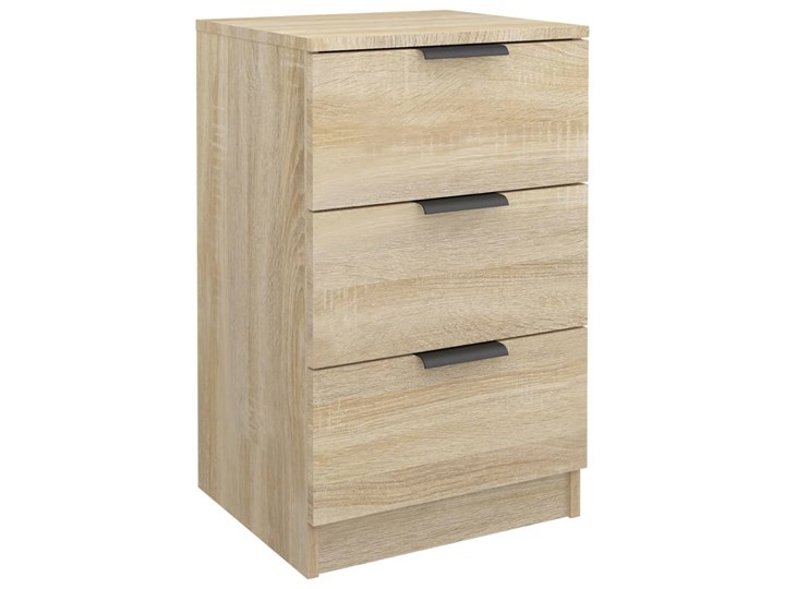 vidaXL Szafka nocna, dąb sonoma, 40x36x65 cm Nocne Drewno Szerokość 40 cm Głębokość 36 cm Na zdjęcia Styl Nowoczesny