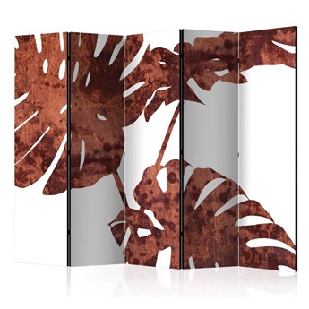 Parawan 5-częściowy - Wytrawna monstera II [Room Dividers]