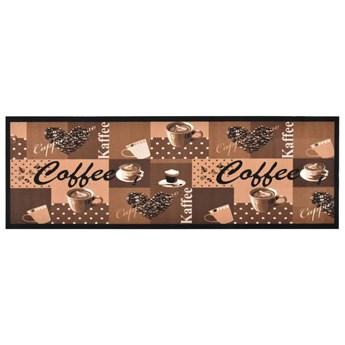 vidaXL Kuchenny dywanik podłogowy Coffee, brązowy, 60x180 cm