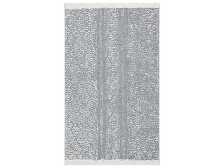 vidaXL Dywanik, jasnoszary, 80x150 cm, bawełniany Bawełna Dywaniki Prostokątny Dywany Pomieszczenie Przedpokój