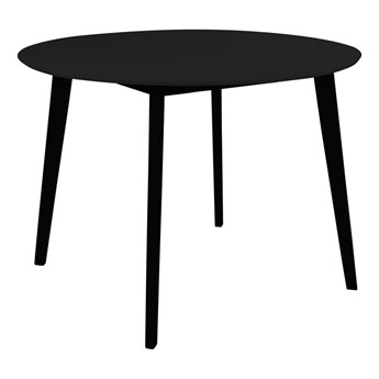 SELSEY Stół okrągły Bignus 105 cm czarny