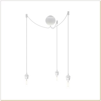 UMAGE (Vita) - Zawieszenie do lampy CANNONBALL grupa 3 - długość 250 cm, białe