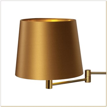 Kaspa - kinkiet lampa ścienna Move - długość 60 cm, stare złoto, złoty