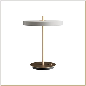 UMAGE (Vita) - Lampa Asteria Table - wysokość 41,50 cm, szara