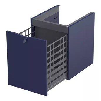 Szafka niska boczna Oristo Siena OR45-SN1S-40-14 granatowy mat