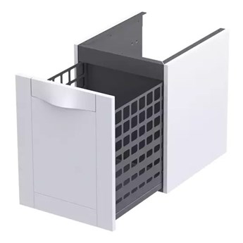 Szafka niska boczna Oristo Skagen OR49-SN1S-40-2 biały mat