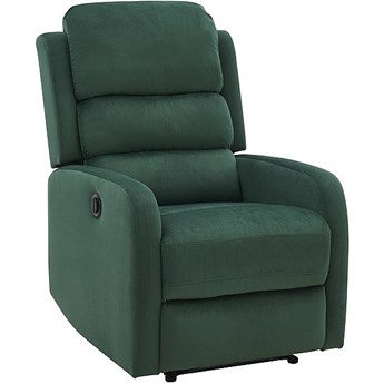 Fotel elektryczny, rozkładany PEGAZ VELVET w kolorze zielonym tap. bluvel 78