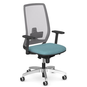 Krzesło obrotowe LIRA podstawa aluminiowa