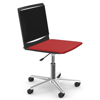 Krzesło obrotowe SMESH podstawa aluminiowa