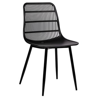 MODESTO krzesło BASKET czarne - polipropylen