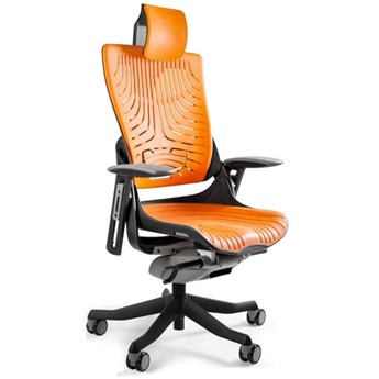 Fotel biurowy WAU2 czarny/elastomer tpe-12 mango