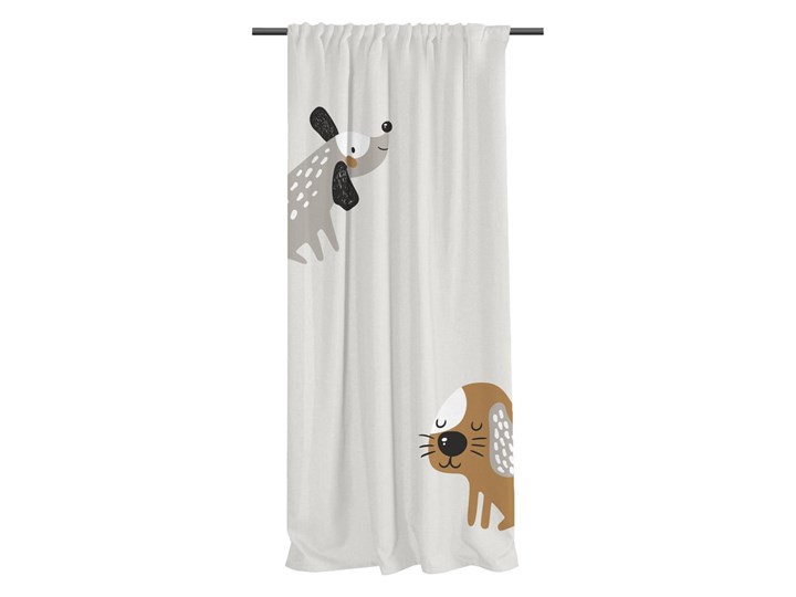 Firanka dziecięca 250x110 cm Woof Woof - Butter Kings Bawełna Wzór Dla dzieci
