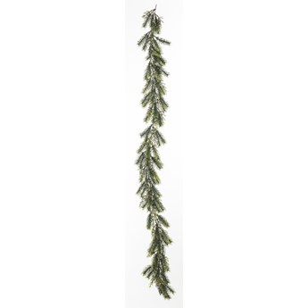 GIRLANDA ŚWIERKOWA długa zielona gałązka choinkowa, wys. 155 cm