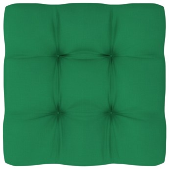 vidaXL Poduszka na sofę z palet, zielona, 60x60x10 cm