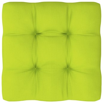 vidaXL Poduszka na sofę z palet, jasnozielona, 60x60x10 cm
