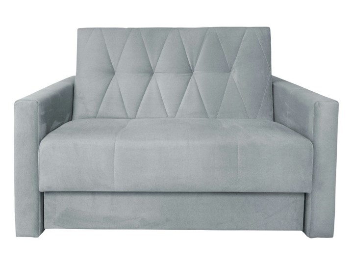 Sofa 2-osobowa BOMO Szary Głębokość 190 cm Wersalka Głębokość 103 cm Typ Gładkie