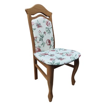 Drewniane krzesło pałacowe WOJTEK / Jasny brąz, Rose 19