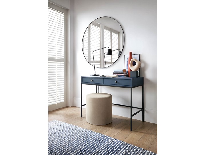Stolik nocny MONO MS54 Granatowy Wysokość 56 cm Styl Nowoczesny Płyta MDF Nocne Głębokość 39 cm Szerokość 54 cm Kategoria Szafki i regały