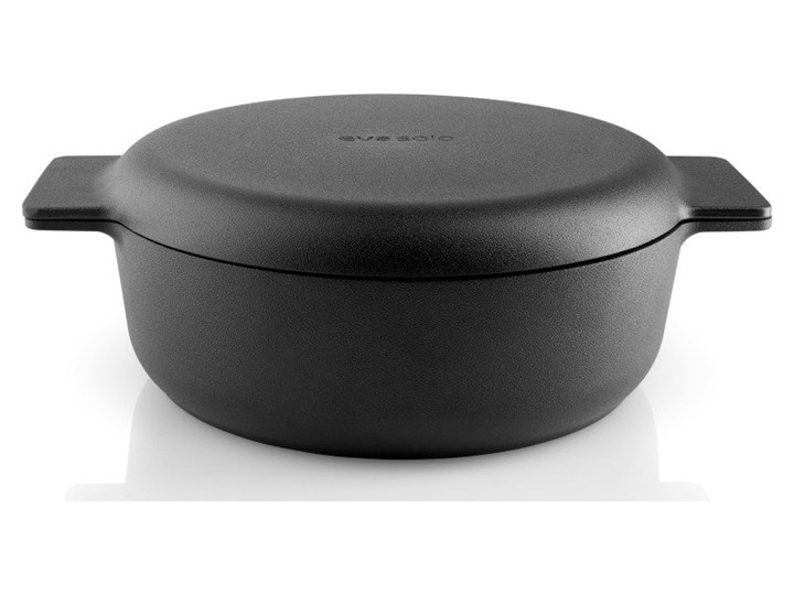 Eva Solo - Garnek Saute Nordic Kitchen - średnica 24 cm, czarny Garnek do duszenia Garnek do smażenia Aluminium Kategoria Garnki