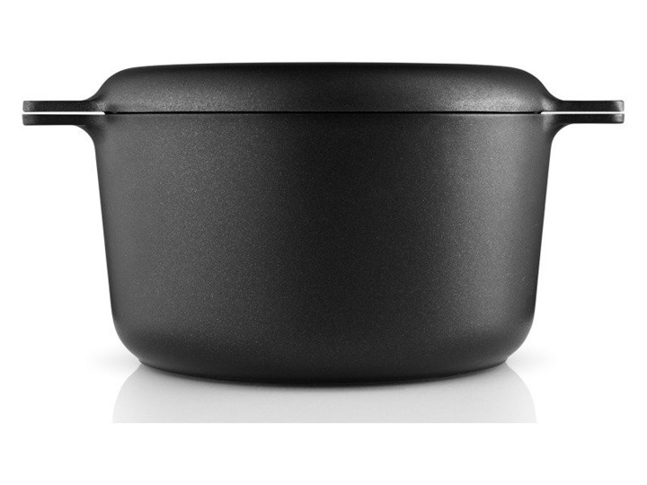 Eva Solo - Garnek z pokrywką Nordic Kitchen, pojemność 3 litry Garnek do duszenia Aluminium Żeliwo Garnek do smażenia Kolor Szary Średnica 20 cm