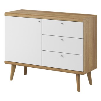 Komoda PRIMO PKSZ107 Dąb riviera / biały