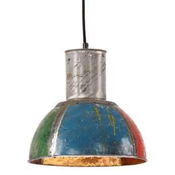 vidaXL Industrialna lampa wisząca, 25 W, kolorowa, 28,5 cm, E27