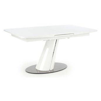 Stół rozkładany ODYSSEY z białym blatem 160/200 cm