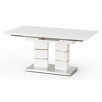 Rozkładany stół NORDIC biały 160/200cm
