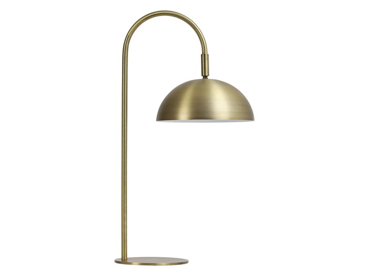 Lampa stołowa Jupiter złota Lampa nocna Metal Wysokość 43 cm Lampa z kloszem Styl Glamour