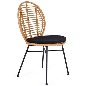 Krzesło K472 naturalny / czarny