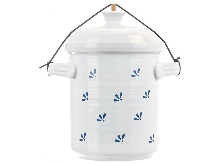 Garnek do kiszenia kapusty ogórków ceramiczny 2,8 l modrobila kod: O-127604