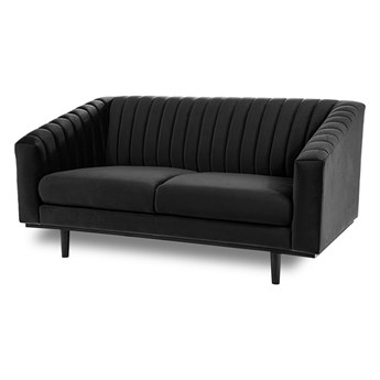Sofa 2-osobowa TURRIS Czarny