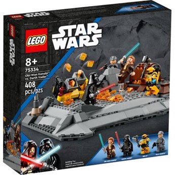 Klocki LEGO Star Wars - Obi-Wan Kenobi kontra Darth Vader 75334