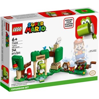 Klocki LEGO Super Mario - Dom prezentów Yoshiego — zestaw rozszerzający 71406